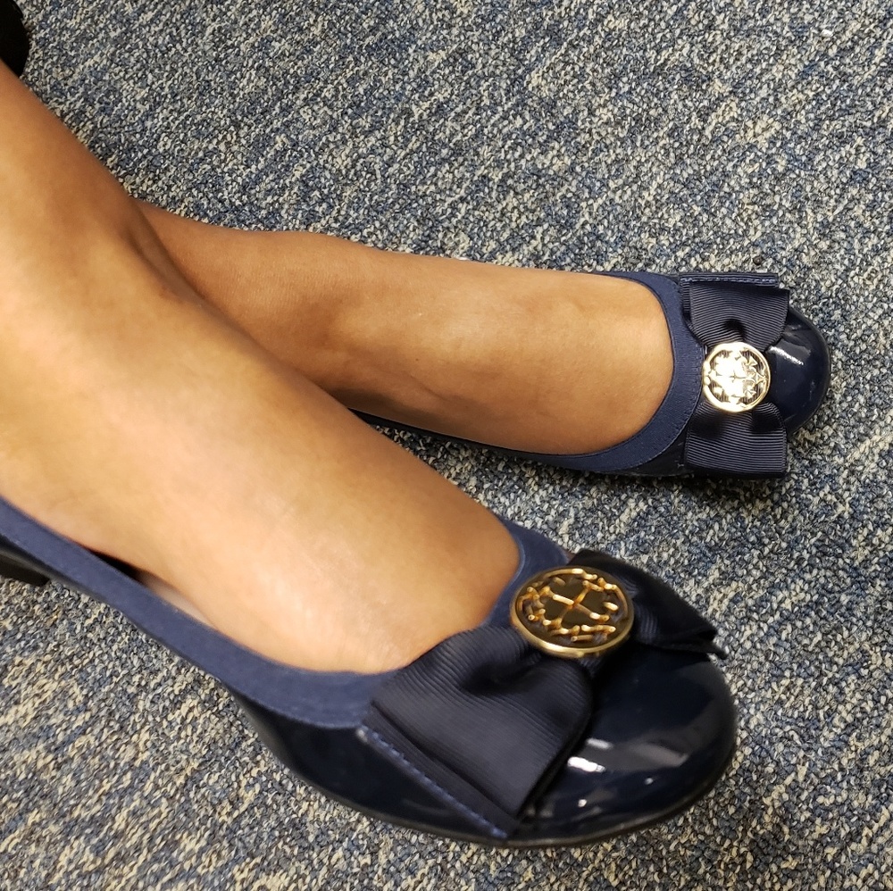 New - Kate Spade patent flats (size 7)